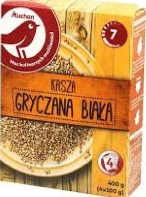 Auchan Kasza gryczana biala 400g v 400